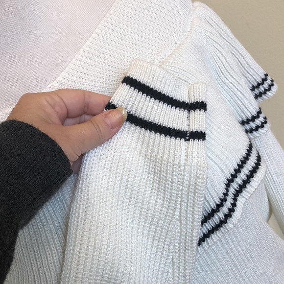 SELF-PORTRAIT off shoulder sweater - Picture 7 of 16